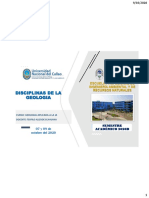 Clase 3 Disciplina de La Geologia 1 PDF