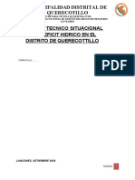 Informe Tecnico - Deficit Hidrico Querecotillo