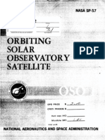 Orbiting Solar Observatory Satellite OSO-1 The Project Summary