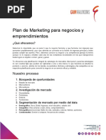 Proceso de Marketing GAM Realizaciones