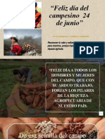 Feliz Día Del Campesino 24 de Junio