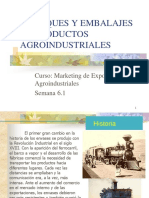 Empaques y Embalajes en Productos Agroindustriales