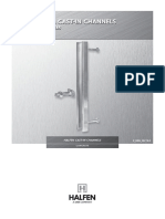 Halfen Cast-In Channels: T - HK5-W 12/17 Z - HZA - 08/18-E