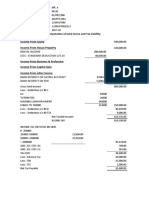 Computation of Total Incme and Tax Liability Income From Salary Income From House Property