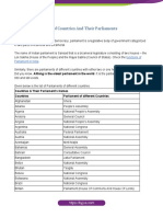 List of Countries and Their Parliaments: What Is Parliament?