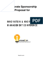 Corporate Sponsorship Proposal For IKM