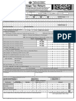 TAX 400 BIR Form Percentage Tax Return 2552