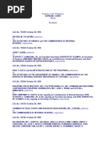 Tolentino Vs Sec of Finance RESOLUTION G.R. No. 115455 October 30, 1995