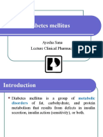 Diabetes Mellitus (D9)