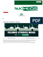 Islamic Studies Mcqs - Islamiat, Islamyat MCQs For Preparation