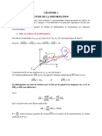 Chapitre 1 Etude de La Deformation Partie 1