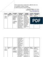 GHC, Planificación Trimestre Iv