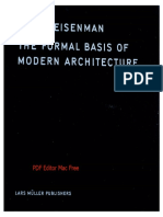 The Formal Basis of Modern Architecture PDF