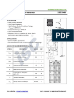 Isc 2SC5949: Silicon NPN Power Transistor