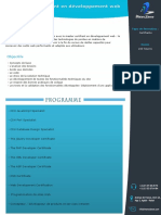 Master Developement Web