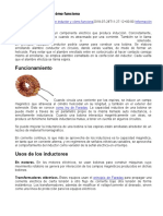 Qué Es Un Inductor o TRansformador y Cómo Funciona