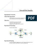 Lab - Firewall Hot Standby