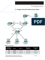 2 - OK ROUTAGE AVANCE INTER VLAN 6 - 4 - 2 Case Study Vlan 642 PDF