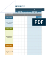 Project Timeline: Q1 January February