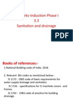 JE Works-Induction Phase I 3.3 Sanitation and Drainage