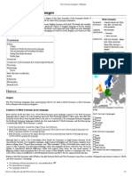 West Germanic Languages
