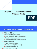 Chapter 4 - Transmission Media Wireless Media