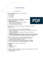 Chapter 01 - The Accounting Profession: QUESTION 1-23 Multiple Choice (ACP)