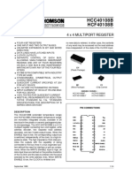 HCC40108B HCF40108B: 4 X 4 Multiport Register