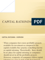 Capital Rationing