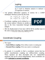 Coordinate Coupling: X X K K K K X X M M M M