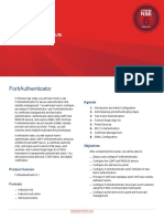 FortiAuthenticator 6.1 Course Description-Online PDF