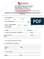 Diploma Application Form 2018 19