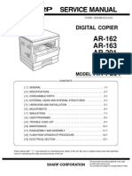 Sharp Ar-162-163-201-206-207