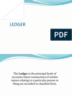 Ledger and Trial Balance