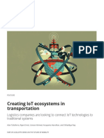 Creating Iot Ecosystems in Transportation