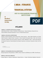 Iii Semester Mba: Finance: 3.3.1 Indian Financial System