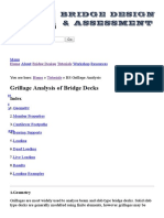 Bridge Design - Grillage Analysis Tutorial For Bridge Decks To British Standards