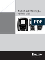 Reference Guide: Thermo Scientific Orion Star A212 Benchtop and Star A222 and Star A322 Portable Conductivity Meters