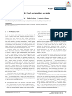 Implant Placement in Fresh Extraction Sockets: Juan Blanco - Cristina Carral - Olalla Argibay - Antonio Liñares