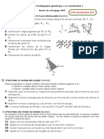 SMC4 Cristallo - Rattrapage 2015 Enoncé