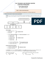 Auditing Problems Lecture Notes Version 1 PDF