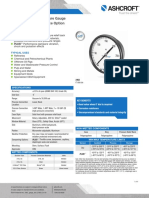 2462 Duragauge Pressure Gauge With PLUS! Performance Option: Data Sheet