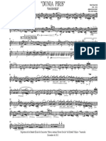 Score Pasodoble For Band Sinfonic Dunia Piris Solo Cornet 1st Cornet