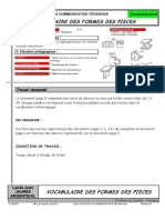 Vocabulaire Des Formes Des Pieces PDF