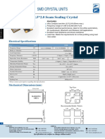 E2SB Series 2.5 2.0 Seam Sealing Crystal