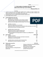 M.SC - Nursing 1st Year PDF