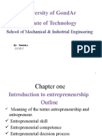 Chapter 01 Entrepreneurship