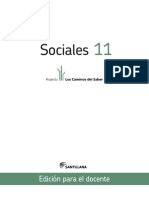 Sociales 11 Edicion Docentes