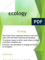 Ecology