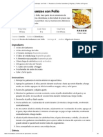 Receta de Garbanzos Con Pollo